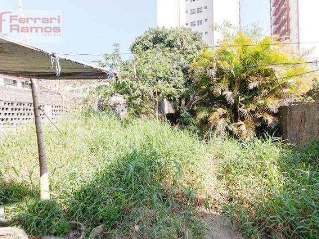 Terreno à venda, 308 m² por R$ 520.000,00 - Vila Regente Feijó - São Paulo/SP