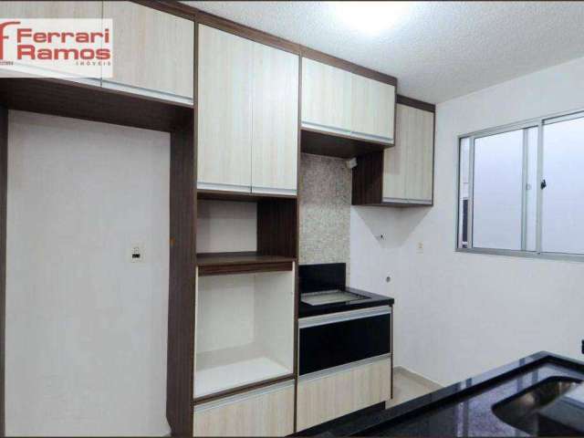 Apartamento com 02 dormitórios à venda, 41 m² por R$ 245.000 - Água Chata - Guarulhos/SP