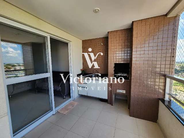 Apto Ed. Absoluto - Jd. Satélite - 87m² 3 Dorm. 1 Suíte c/Varanda Gourmet