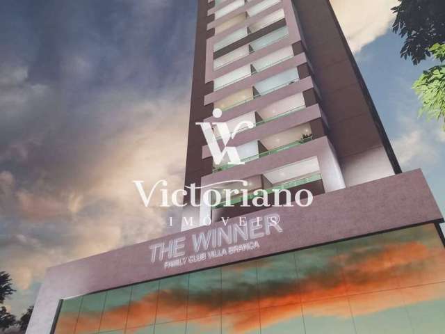 Venda/Locação - Apto 84m² - The Winner Villa Branca – 3 Dorm. 1 Suíte –