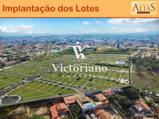 Terras Altas Caçapava, terrenos a partir 360m². O m² mais bonito da cidade!