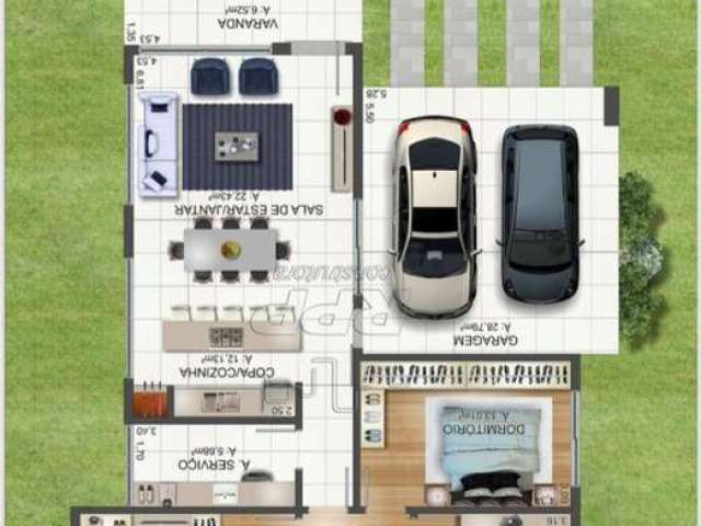 Casa com 3 quartos à venda no Jardim Eldorado, Caxias do Sul , 138 m2 por R$ 1.140.060