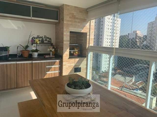 Apartamento com Churrasqueira, 'VARANDA GOURMET', 3 Quartos, 2 Vagas e LAZER COMPLETO