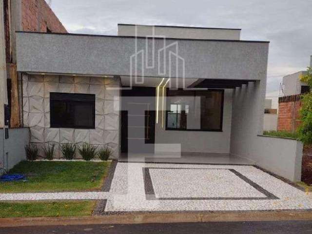 Casa em condomínio fechado com 3 quartos à venda na Avenida Luiz Greco, 225, Vila Monte Alegre, Paulínia, 144 m2 por R$ 980.000