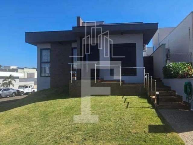 Casa em condomínio fechado com 3 quartos à venda na Avenida Luiz Greco, 225, Vila Monte Alegre, Paulínia, 255 m2 por R$ 1.800.000