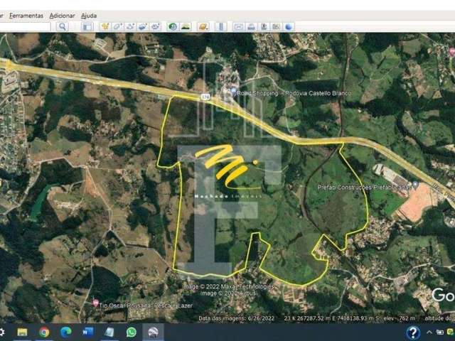 Terreno comercial à venda na Rodovia Presidente Castelo Branco km 72,5, 77, City Castelo, Itu por R$ 325.000.000