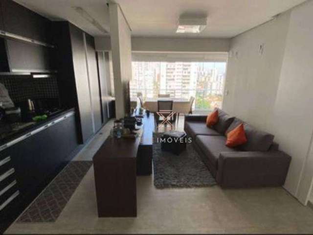 Apartamento com 1 dormitório à venda, 48 m² por R$ 760.000,00 - Brooklin - São Paulo/SP