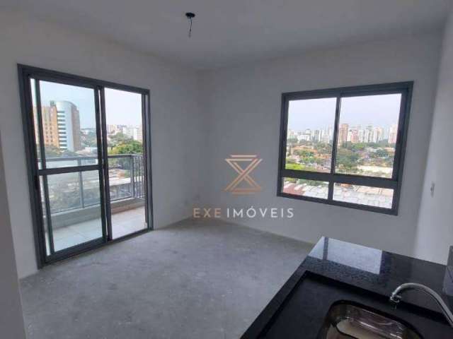 Apartamento com 1 dormitório à venda, 36 m² por R$ 650.000,00 - Moema - São Paulo/SP