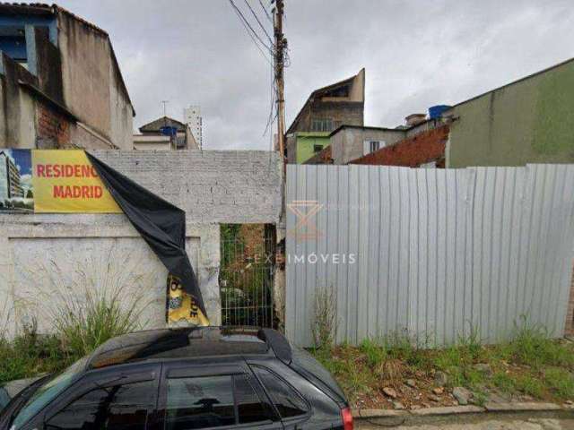 Terreno à venda, 300 m² por R$ 2.500.000 - Parque Sevilha - São Paulo/SP