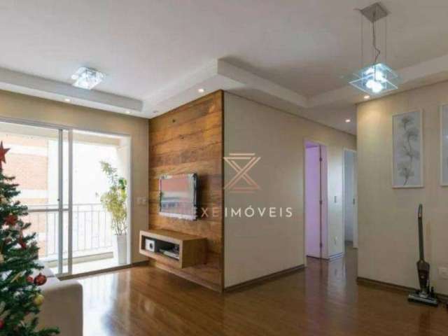 Apartamento com 3 dormitórios à venda, 70 m² por R$ 550.000 - Vila Moinho Velho - São Paulo/SP