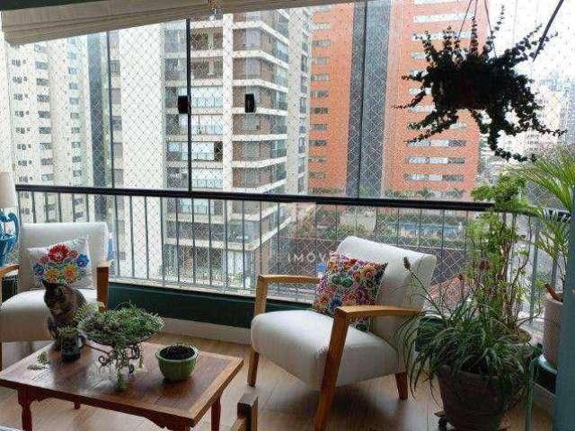 Apartamento com 3 dormitórios à venda, 120 m² por R$ 1.400.000 - Moema - São Paulo/SP