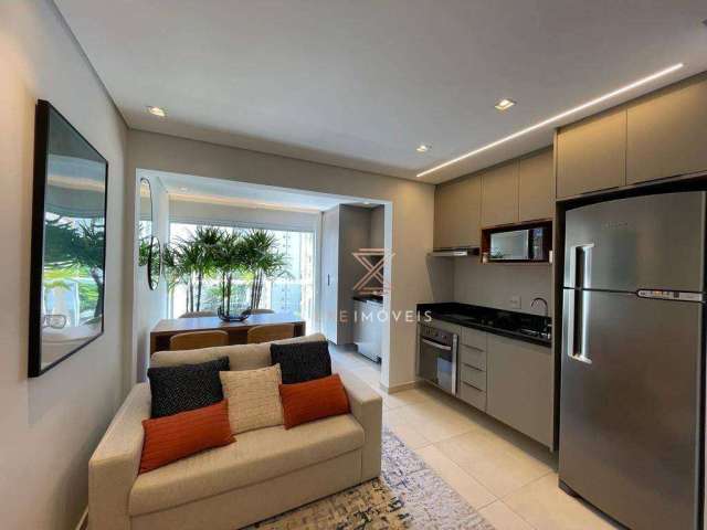 Apartamento com 1 dormitório à venda, 35 m² por R$ 660.000 - Santo Amaro - São Paulo/SP