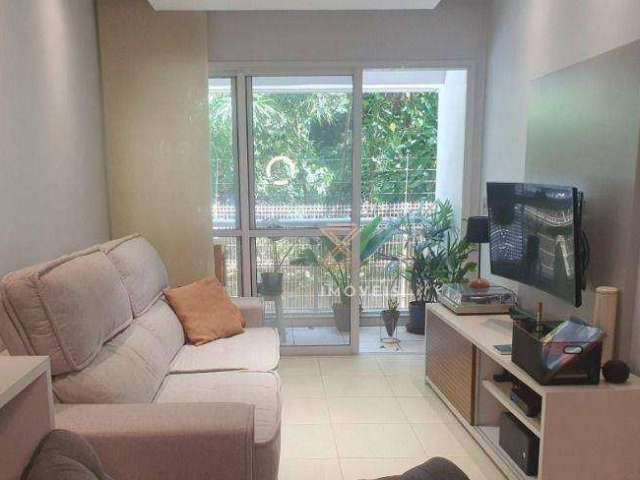 Apartamento com 3 dormitórios à venda, 79 m² por R$ 1.290.000 - Humaitá - Rio de Janeiro/RJ