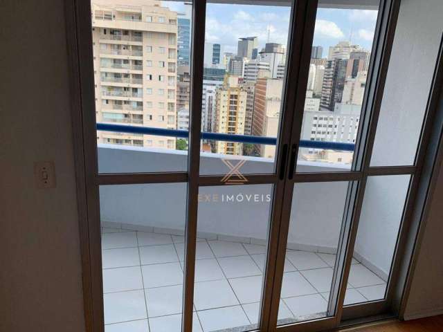 Apartamento com 1 dormitório para alugar, 50 m² por R$ 3.564,00/mês - Bela Vista - São Paulo/SP