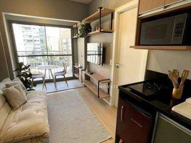 Apartamento com 1 dormitório para alugar, 28 m² por R$ 4.090,00/mês - Vila Olímpia - São Paulo/SP