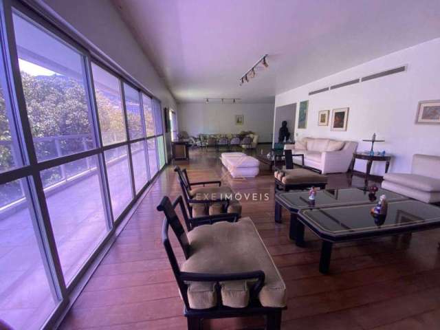 Apartamento com 4 dormitórios à venda, 335 m² por R$ 7.000.000 - Leblon - Rio de Janeiro/RJ