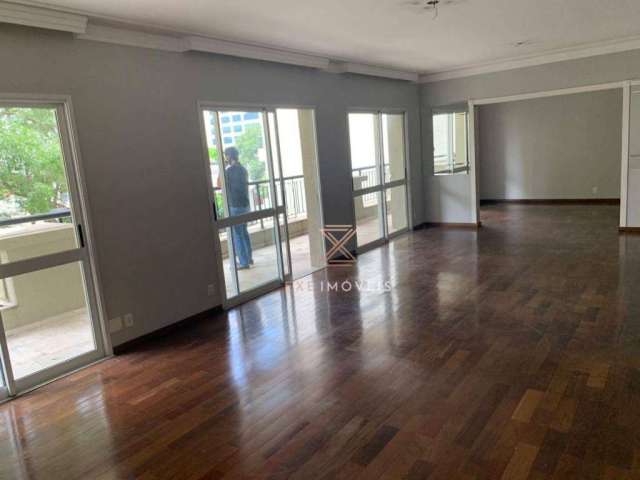 Apartamento com 3 dormitórios à venda, 222 m² por R$ 4.400.000 - Indianópolis - São Paulo/SP