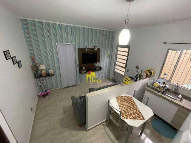 Casa com 2 dormitórios à venda por R$ 400.000,00 - Conjunto Habitacional Turística - São Paulo/SP