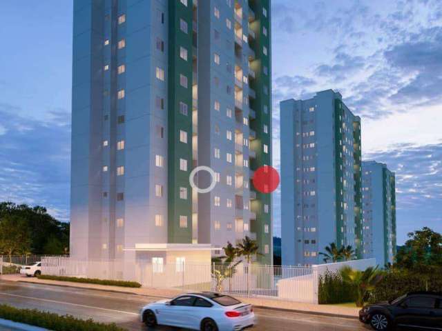 Apartamento com 2 dormitórios à venda, 47 m² por R$ 251.000,00 - Edifício Mont Castelo - Sorocaba/SP