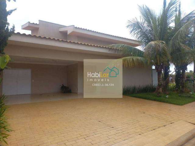 Golden park- casa com 3 dormitórios à venda, 270 m² por R$ 1.200.000 - Condominio Golden Park Residence - Mirassol/SP