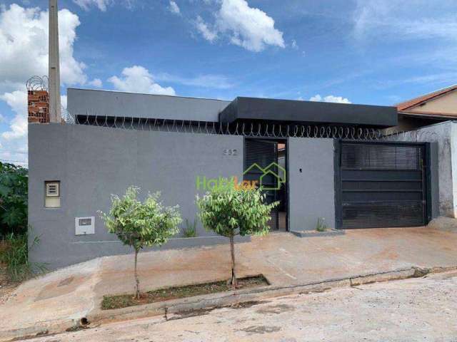 Casa com 2 dormitórios à venda, 63 m² por R$ 350.000,00 - Residencial Santa Regina - São José do Rio Preto/SP