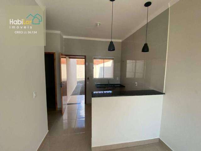 Casa residencial para venda com 02 dormitórios em bady bassitt