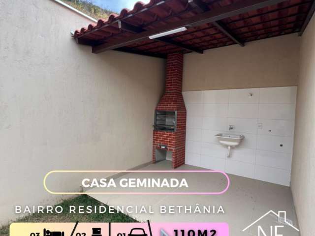 Casa Geminada Residencial Bethânia! (Santana do Paraíso)