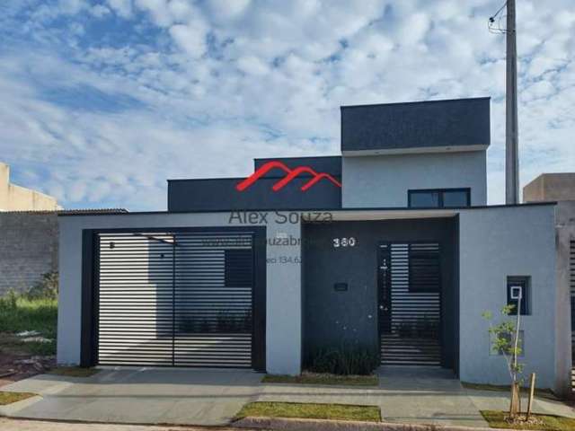 Casa para Venda em Hortolândia, BellaVille, 3 dormitórios, 1 suíte, 2 banheiros, 2 vagas