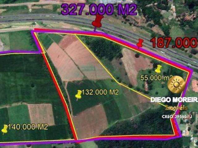 Área industrial à venda com excelente topografia em Itatiba