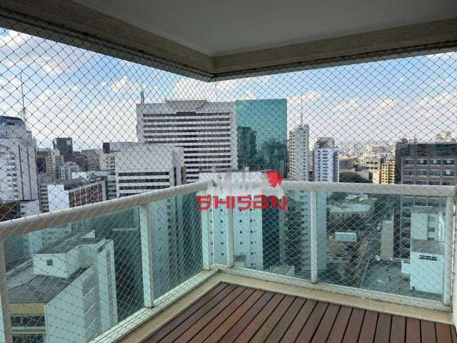 Apartamento com 3 dormitórios para alugar, 150 m² por R$ 20.500,00/mês - Paraíso - São Paulo/SP