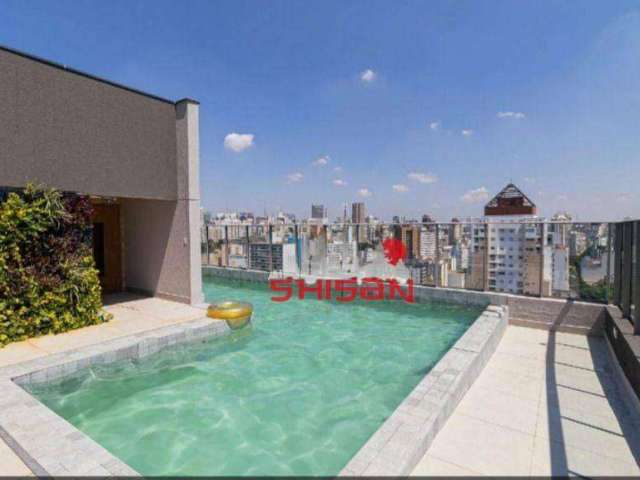 Studio com 1 dormitório à venda, 24 m² por R$ 375.000 - República - São Paulo/SP