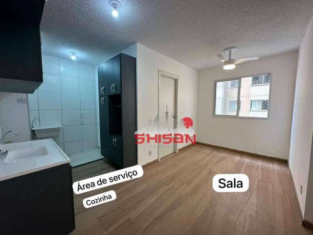 Apartamento com 2 dormitórios para alugar, 35 m² por R$ 3.000,00/mês - Várzea da Barra Funda - São Paulo/SP