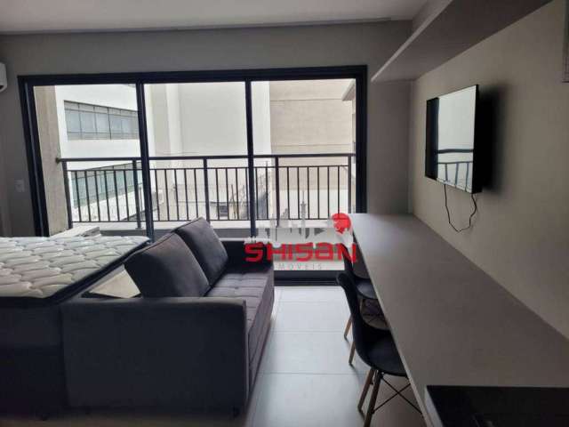 Apartamento com 1 dormitório para alugar, 26 m² por R$ 2.919,00/mês - República - São Paulo/SP