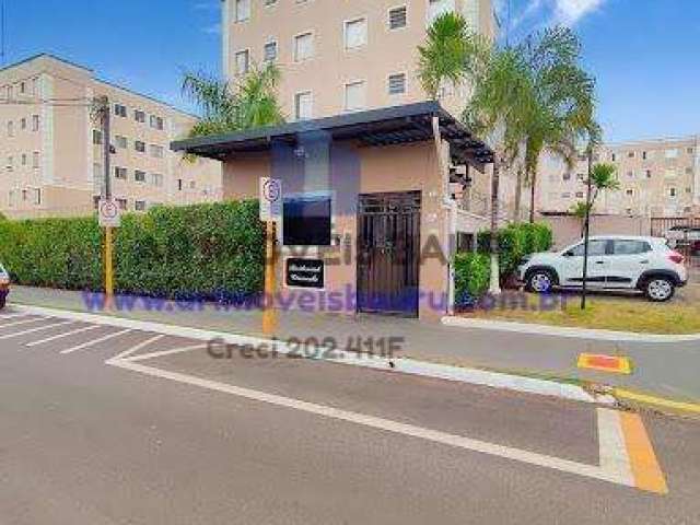 Apartamento para Venda em Bauru, Jardim Terra Branca, 2 dormitórios, 1 banheiro, 1 vaga