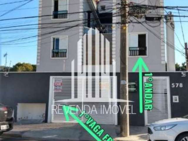 Apartamento com 2 quartos à venda na Rua Ingá, --, Vila Linda, Santo André por R$ 270.000