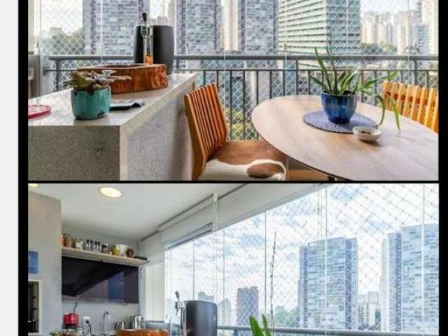 Apartamento com 3 quartos à venda na Dr. Luiz Migliano, --, Jardim Caboré, São Paulo por R$ 1.250.000