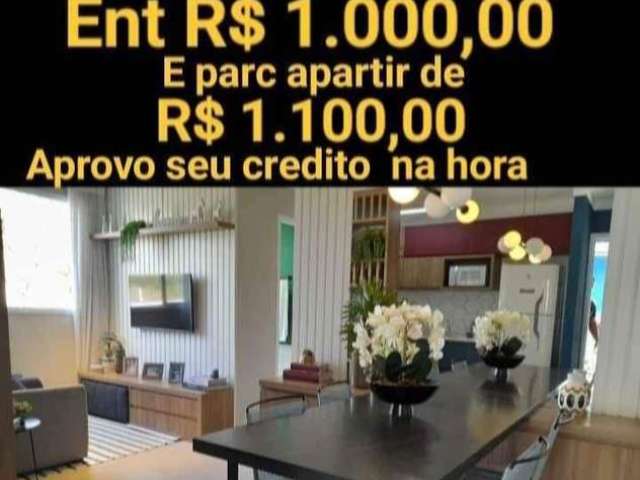 Apartamento novo em Sorocaba com R$1.000,00 de entrada