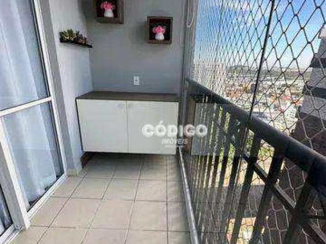 Apartamento com 3 quartos sendo 1 suíte,  à venda, 68 m² por R$ 555.000 - Vila Augusta - Guarulhos/SP