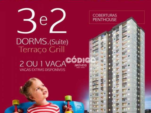 Apartamento com 2 dormitórios à venda, 45 m² por R$ 410.207 - Vila Galvão - Guarulhos/SP