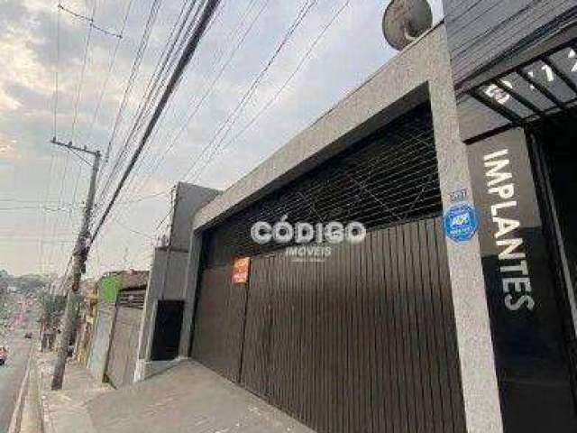 Galpão para alugar, 335 m² por R$ 10.323,00/mês - Jardim Santa Edwirges - Guarulhos/SP