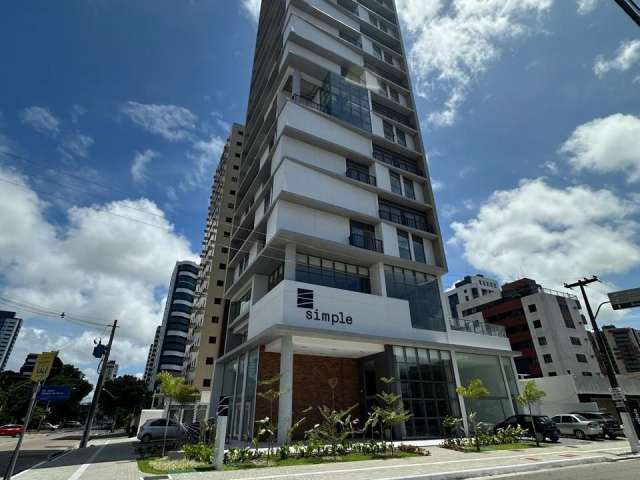 Lindo Flat - andar alto, vista mar