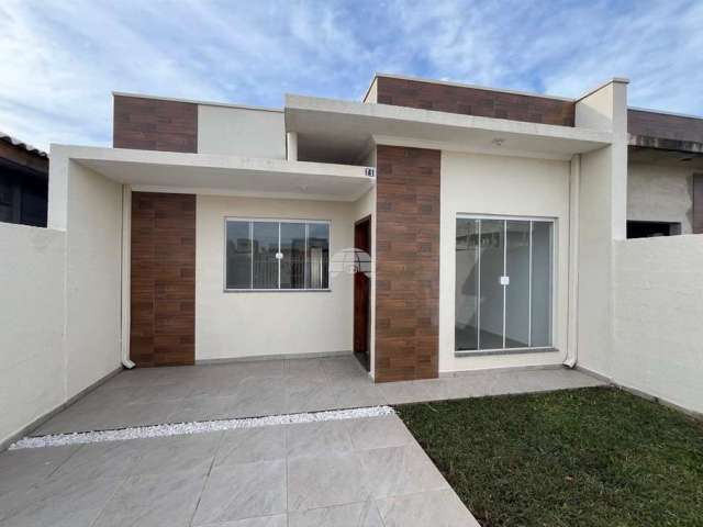 Casa com 3 quartos à venda na Travessa Milão, 77, Nações, Fazenda Rio Grande, 59 m2 por R$ 300.000