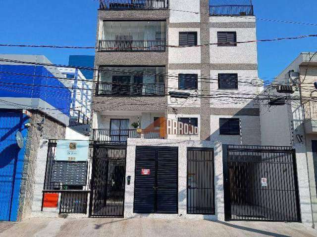 Apartamento com 1 dormitório para alugar por R$ 1.625/mês - Vila Santana - São Paulo/SP