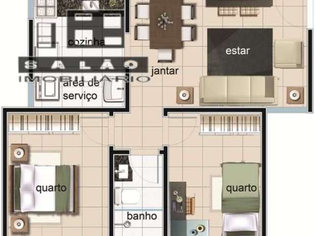 Cobertura com 2 quartos à venda na Rua Mosaico, 54, Santa Mônica, Belo Horizonte por R$ 370.000