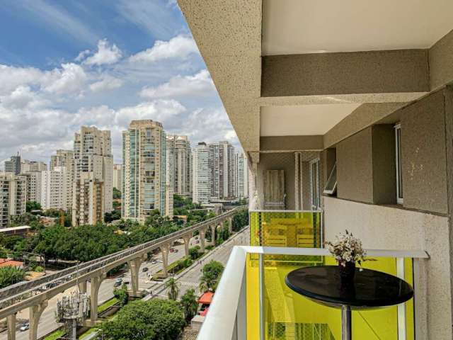 Apartamento com 1 quarto à venda na Avenida Santo Amaro, 4611, Brooklin, São Paulo por R$ 540.000