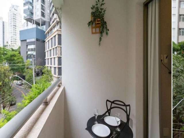 Apartamento com 1 quarto à venda na Rua Girassol, 1780, Vila Madalena, São Paulo por R$ 490.000