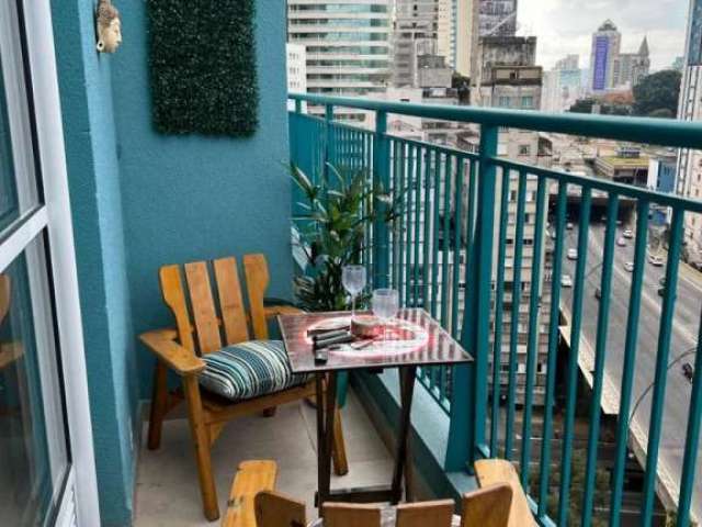 Apartamento com 1 quarto à venda na Rua Santo Antônio, 1314, Bela Vista, São Paulo por R$ 369.000