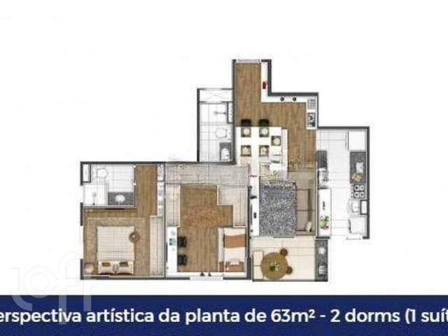 Apartamento com 2 quartos à venda na Rua Santo Antônio, 696, Centro, São Caetano do Sul por R$ 550.000