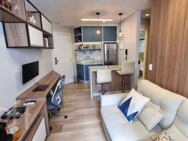 Apartamento com 1 quarto à venda na Avenida Macuco, 505, Moema, São Paulo por R$ 530.000