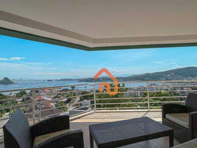 Casa com 4 dormitórios à venda, 483 m² por R$ 3.600.000,00 - Charitas - Niterói/RJ